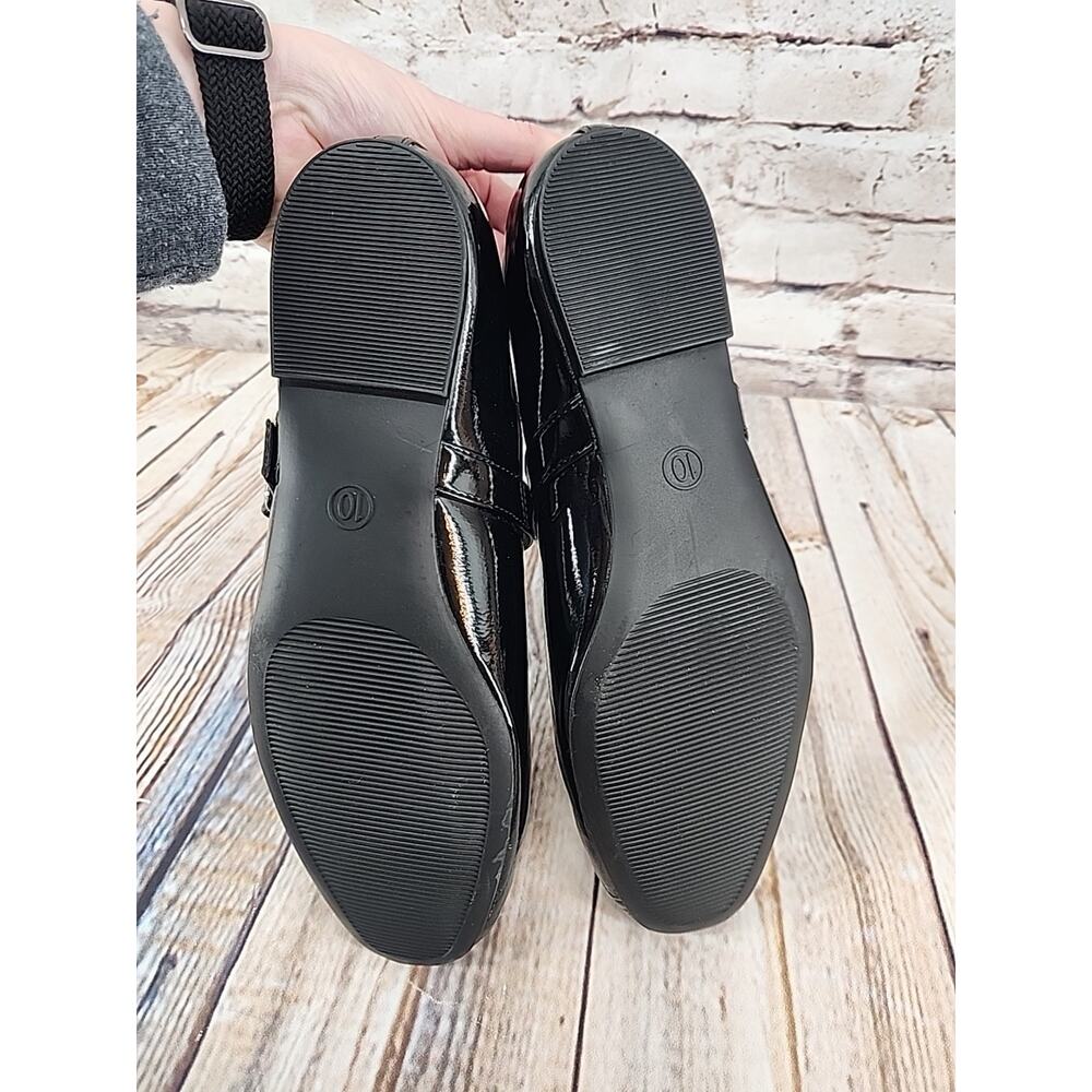A New Day Elena Shoes Mary Jane Style Shoes Size 10 Black - Picture 5 of 5